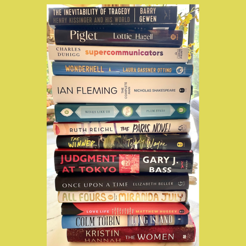 Summer Bookstack By Dish Stanley