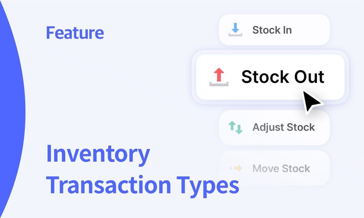 Transaksi Inventaris Sekilas: Stok Masuk, Keluar, Penyesuaian, dan Pemindahan