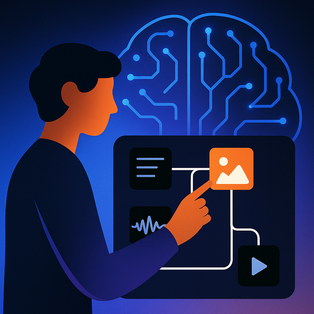 Build Multimodal Stories, One Node at a Time