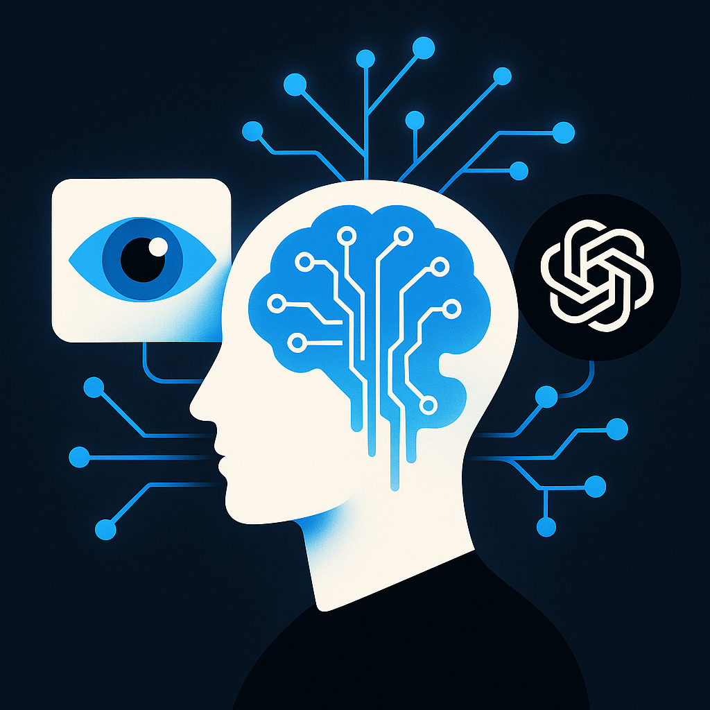 Be My Eyes: Small 'eyes', big 'brain'—a modular path to multimodal AI