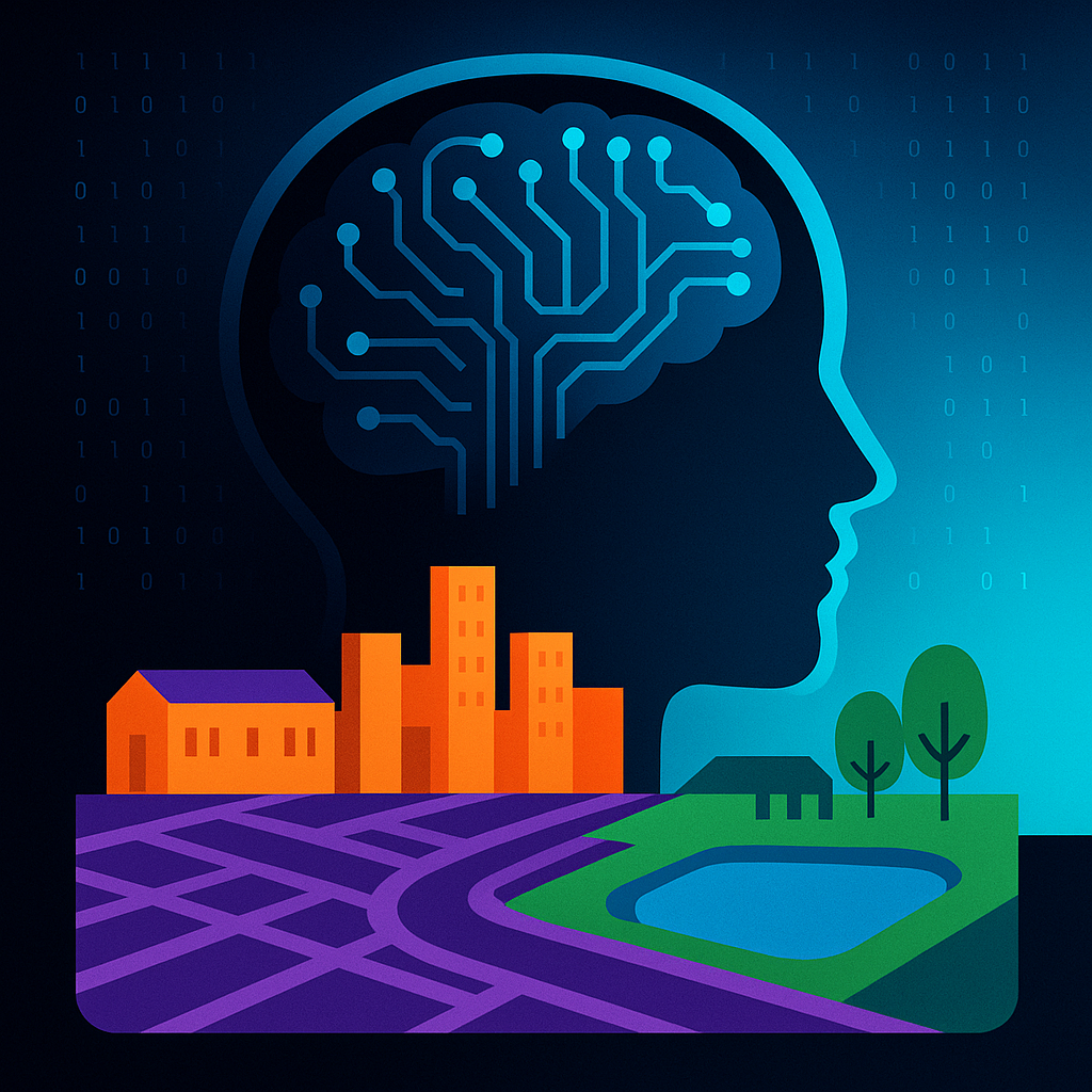 Teaching AI to See Cities Socially from Space