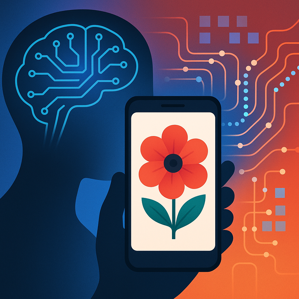 Kukkien tunnistus siirtyy taskuun