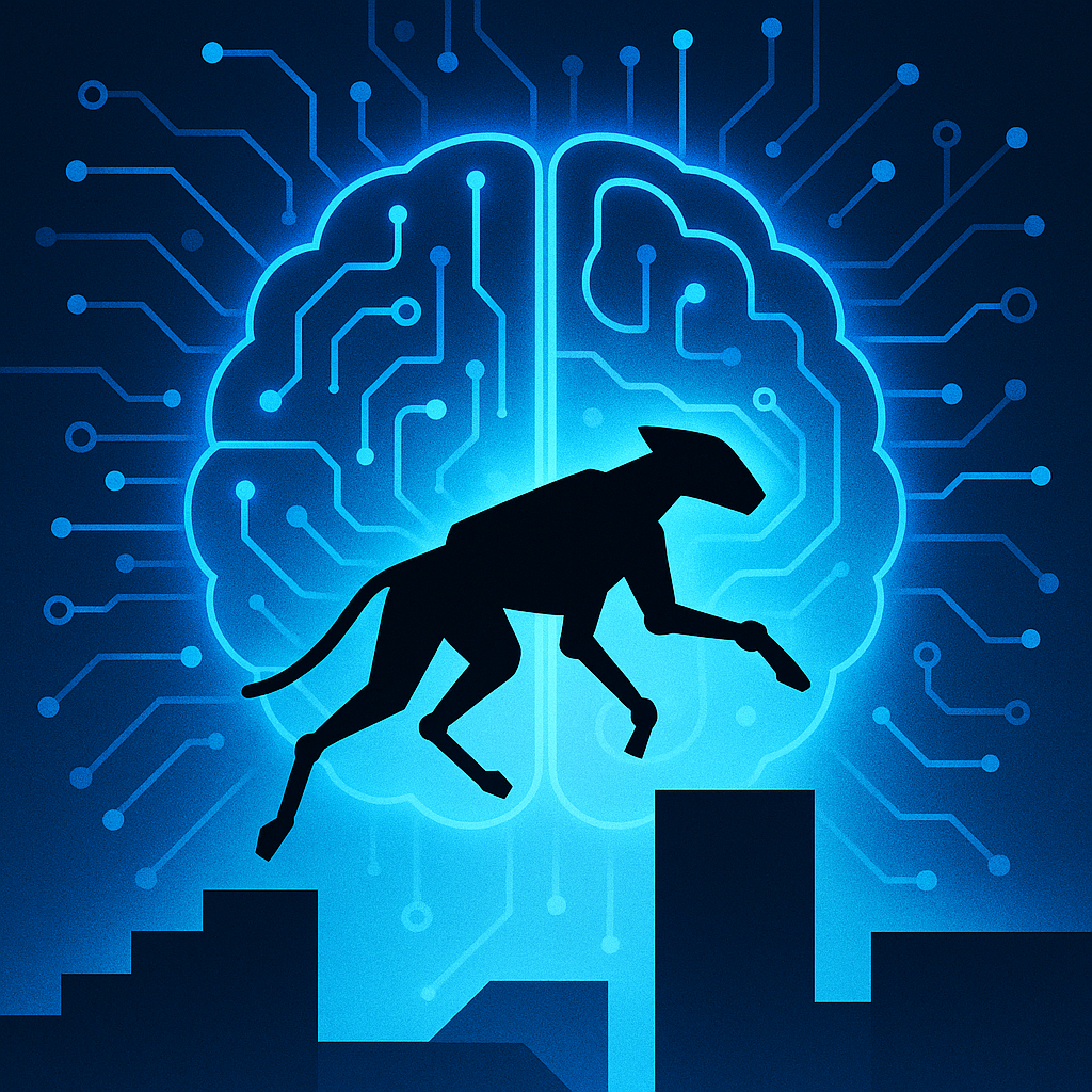 Nelijalkainen robotti pärjää paremmin, kun se valitsee askelpaikkansa itse