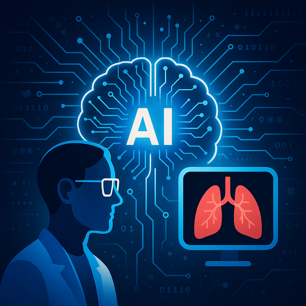 Tekoäly voi oppia keuhkotaudeista ilman, että potilaskuvat poistuvat sairaalasta