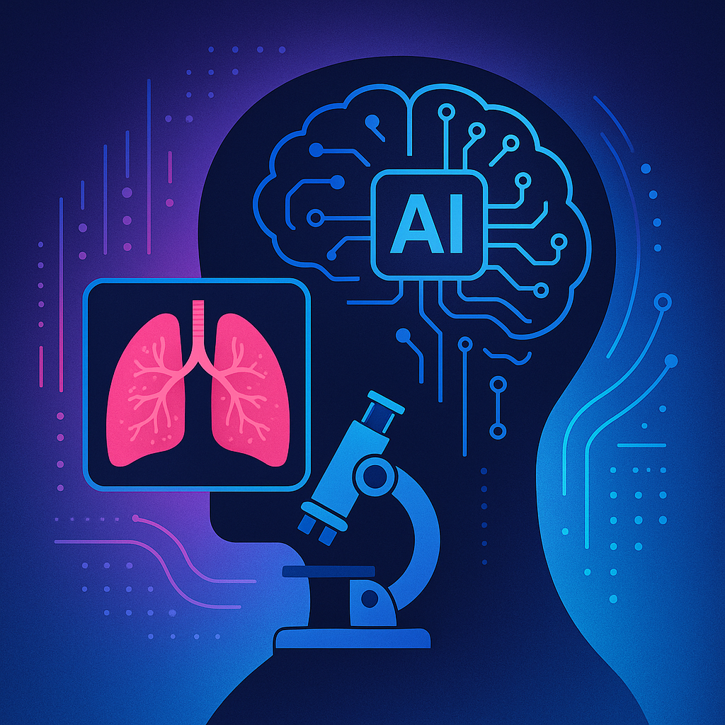Keuhkosyöpä näyttää eri asioita röntgenissä ja mikroskoopissa – tekoäly katsoo nyt molempia
