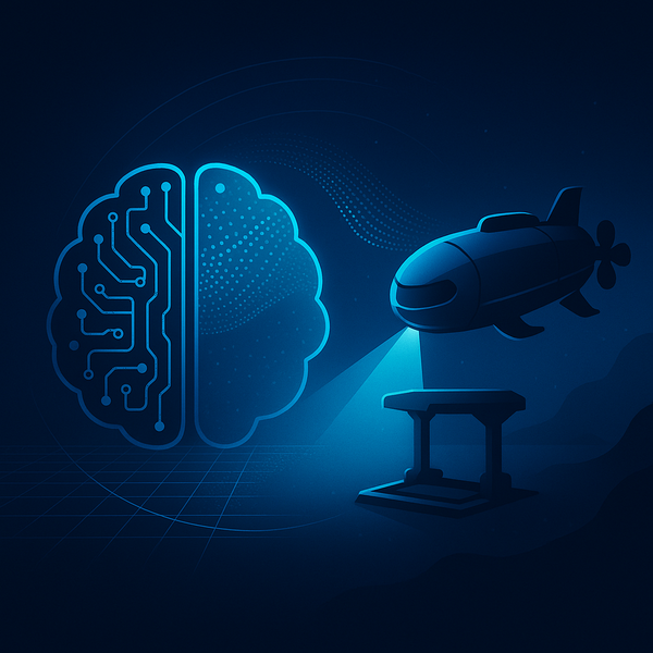 Oppimalla ohjattu vedenalainen robotti löysi telakan – myös oikeassa vedessä