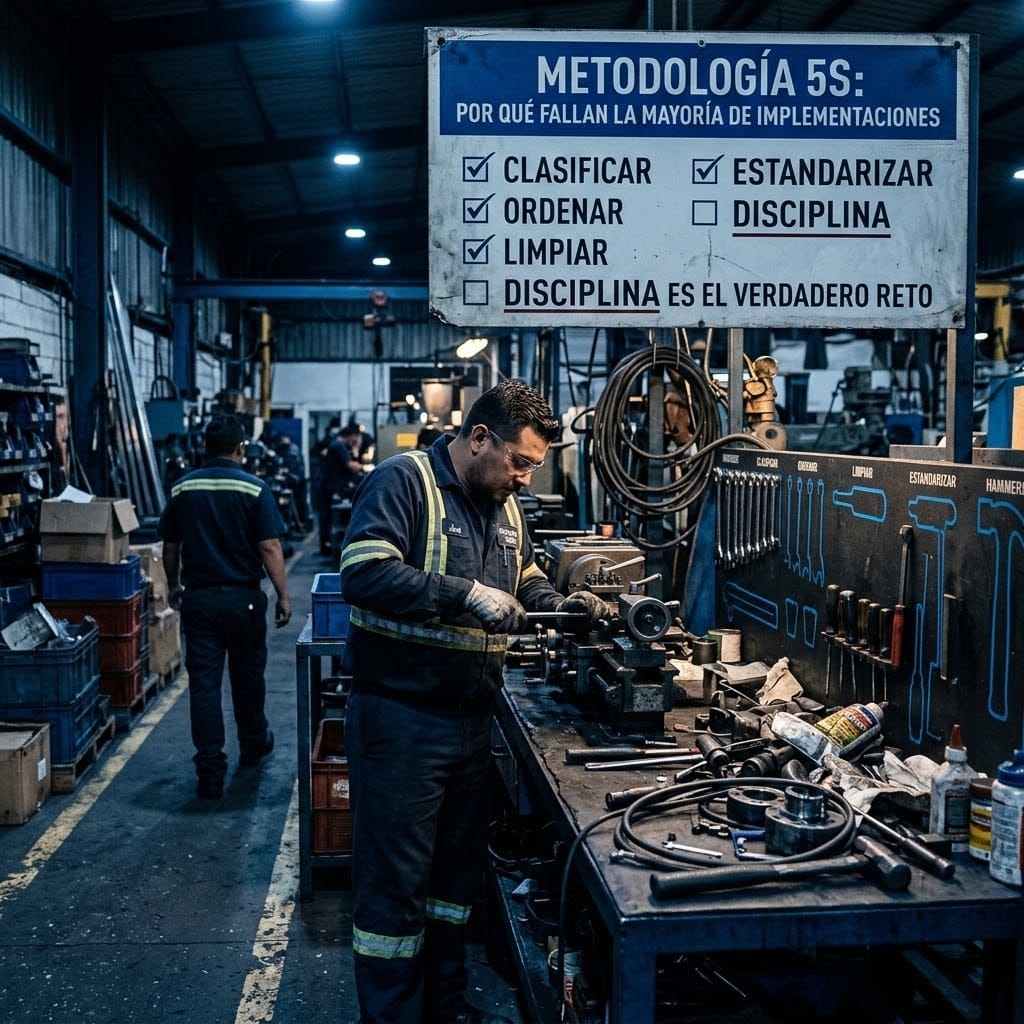 Metodología 5S: ¿Por qué Fallan la Mayoría de Implementaciones?