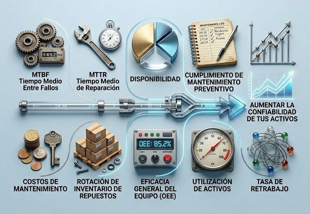 Los 10 KPIs de Mantenimiento que Debes Monitorear