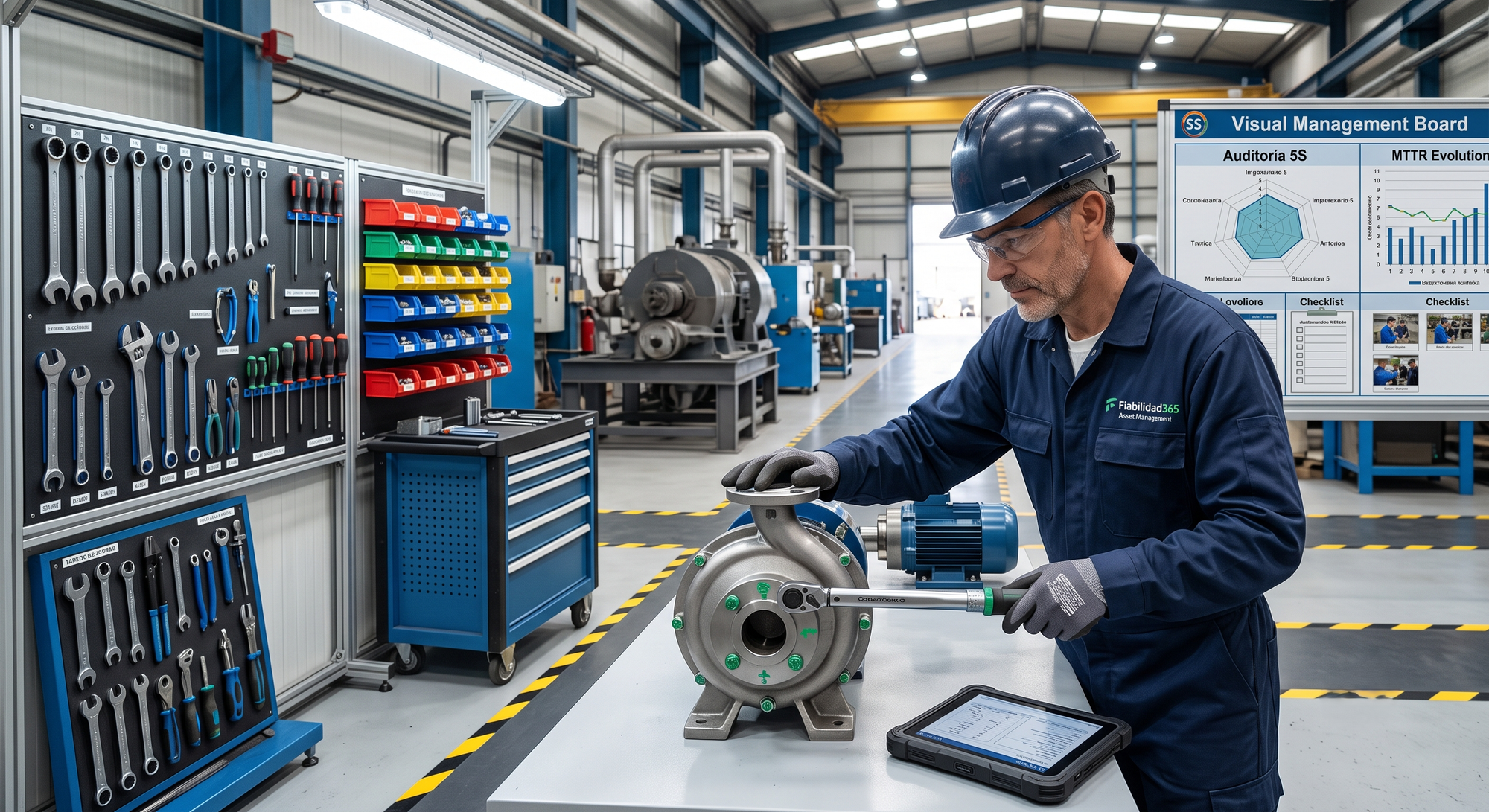 Método 5S en Talleres Industriales: Transformando el Caos Operativo en Confiabilidad Medible