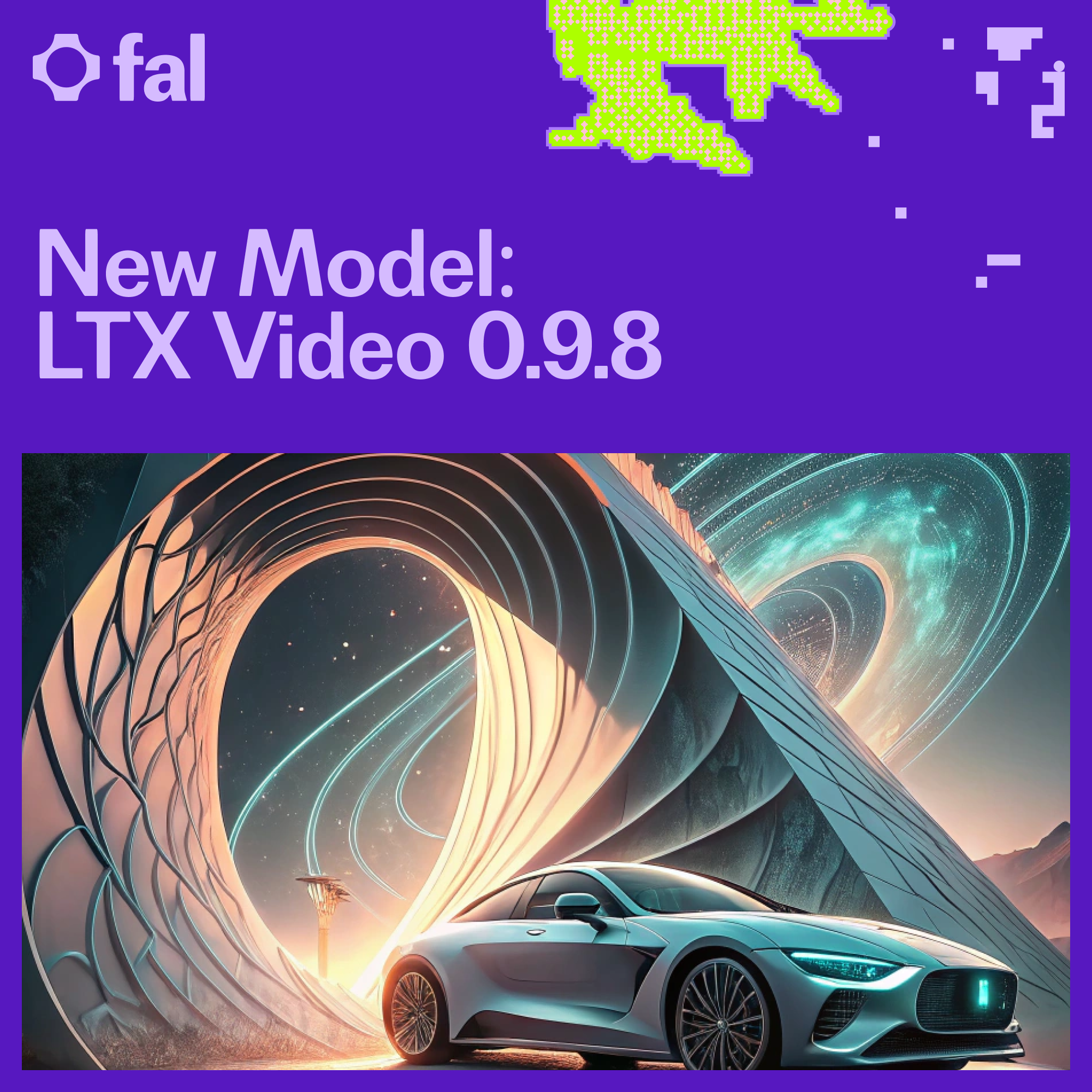 New LTXV 0.9.8 Model Live on fal