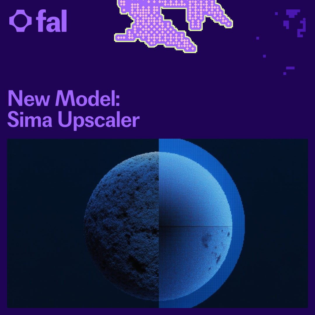 Sima Upscaler Is Live on fal!