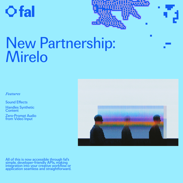 Mirelo SFX Now Available on fal