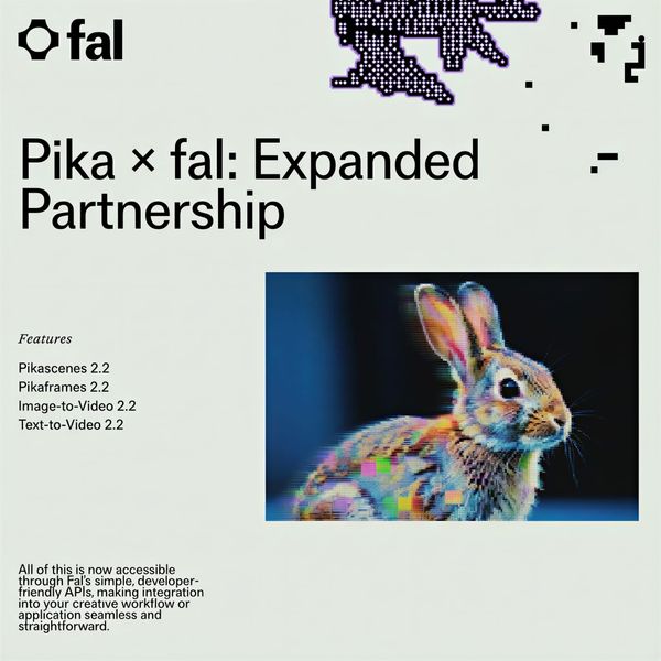Pika API is now powered by fal