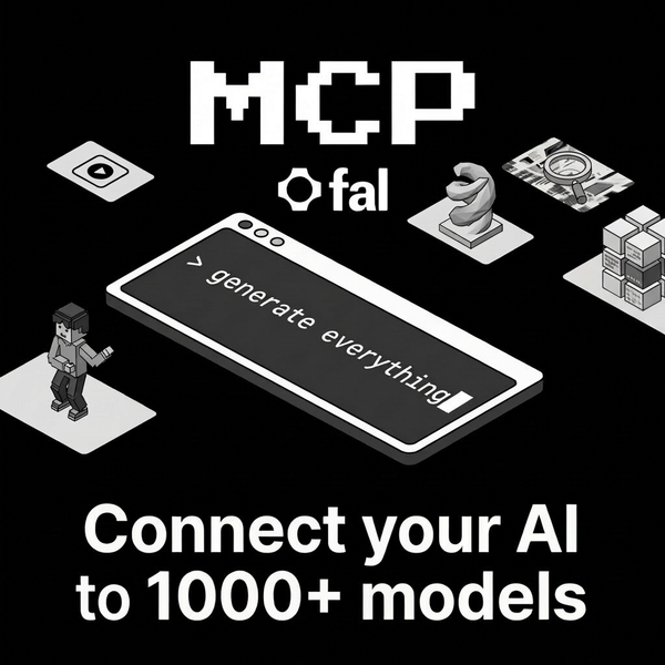 Connect your AI to 1,000+ models with the fal MCP Server