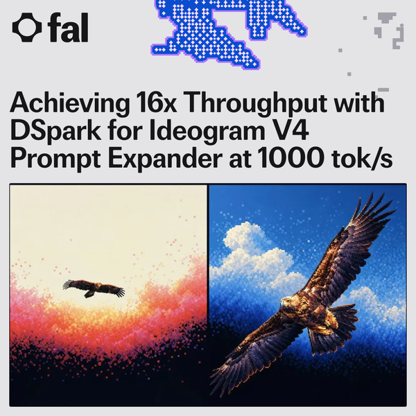 How We Achieved ~1000 tok/s and 16x Throughput with DSpark for Ideogram V4 Prompt Expander
