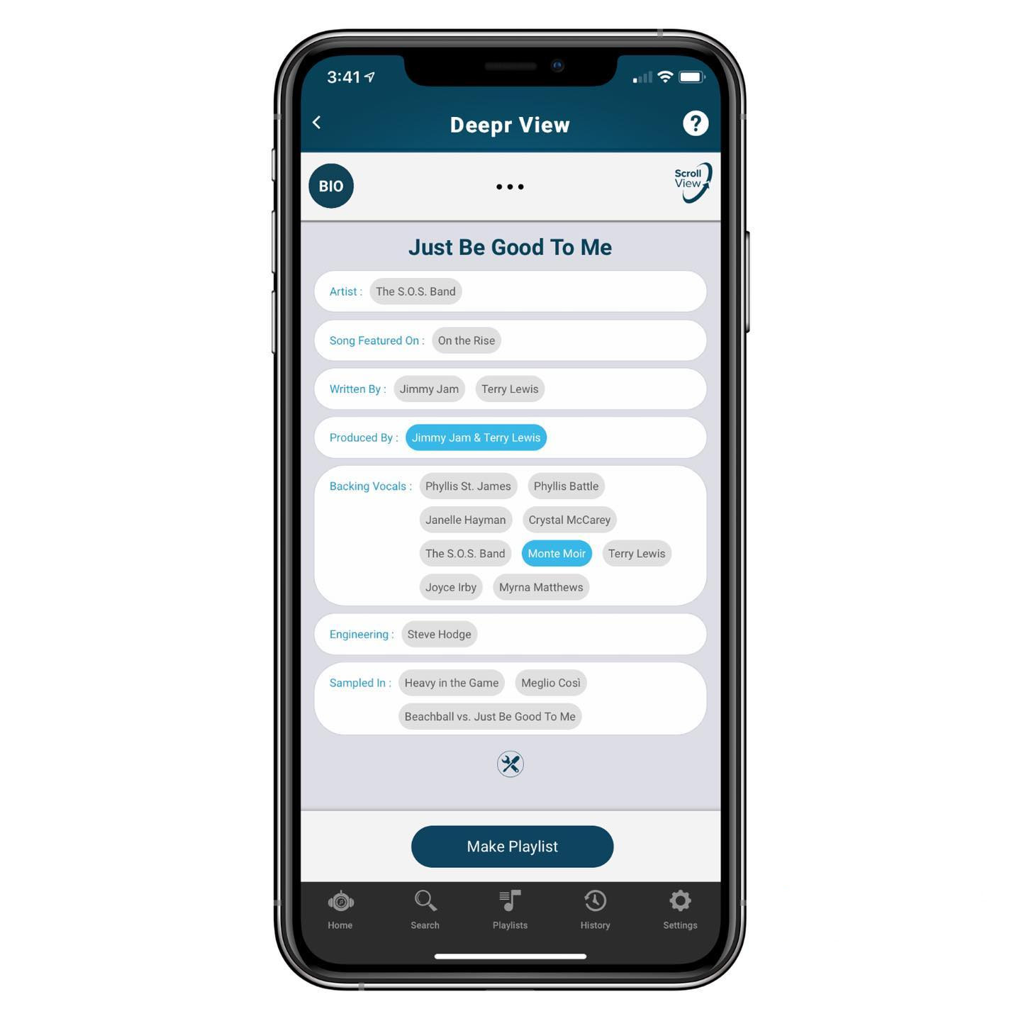 Deepr App Deepr View