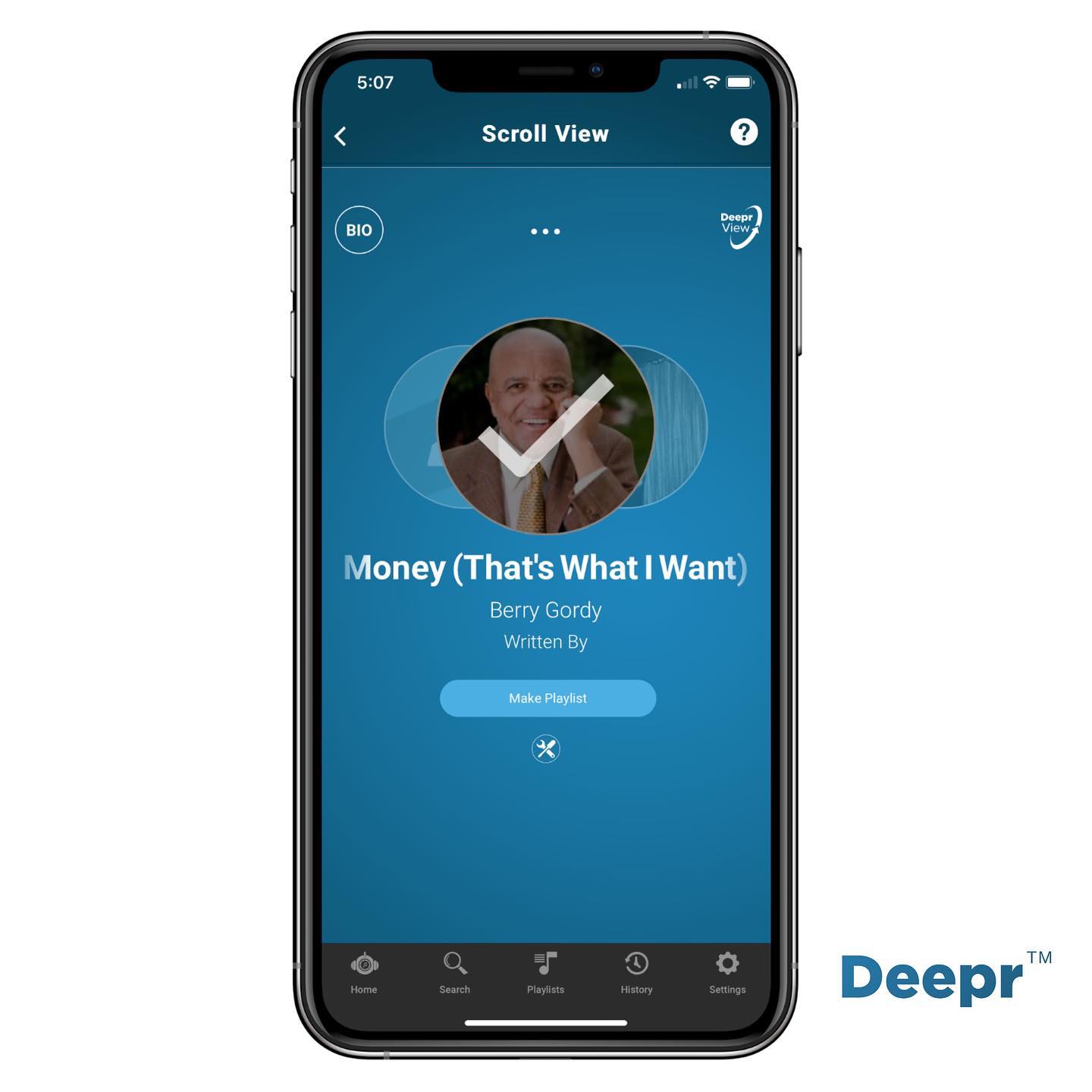 Deepr Berry Gordy Money