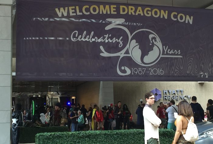 DragonCon 30th Anniversary sign