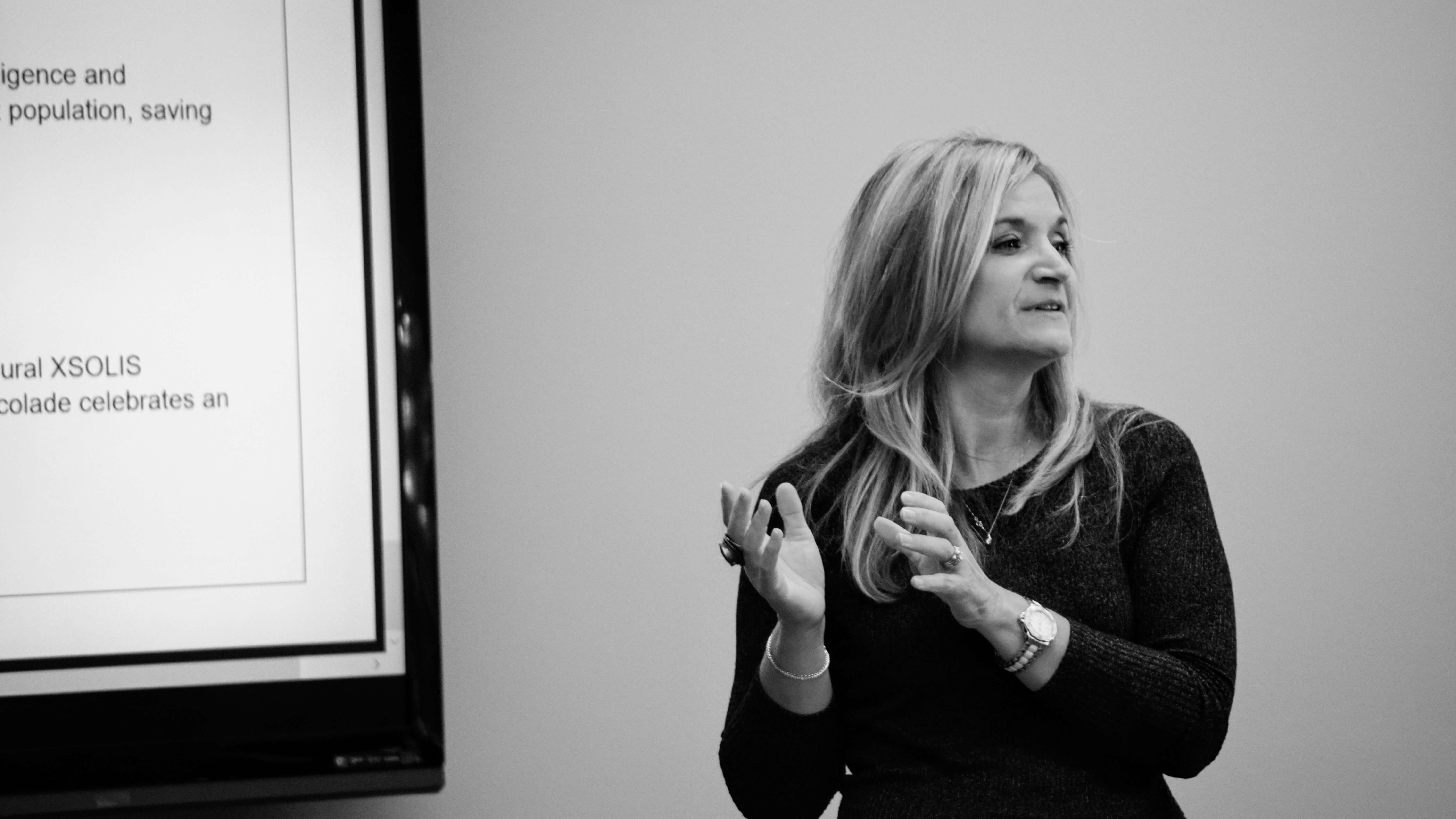 Joan Butters of XSOLIS