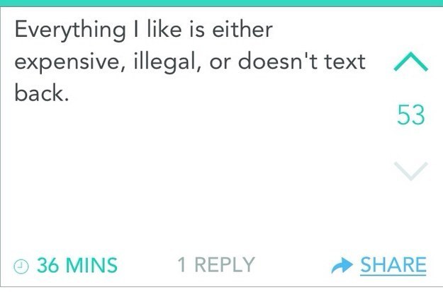 Yik Yak Screenshot