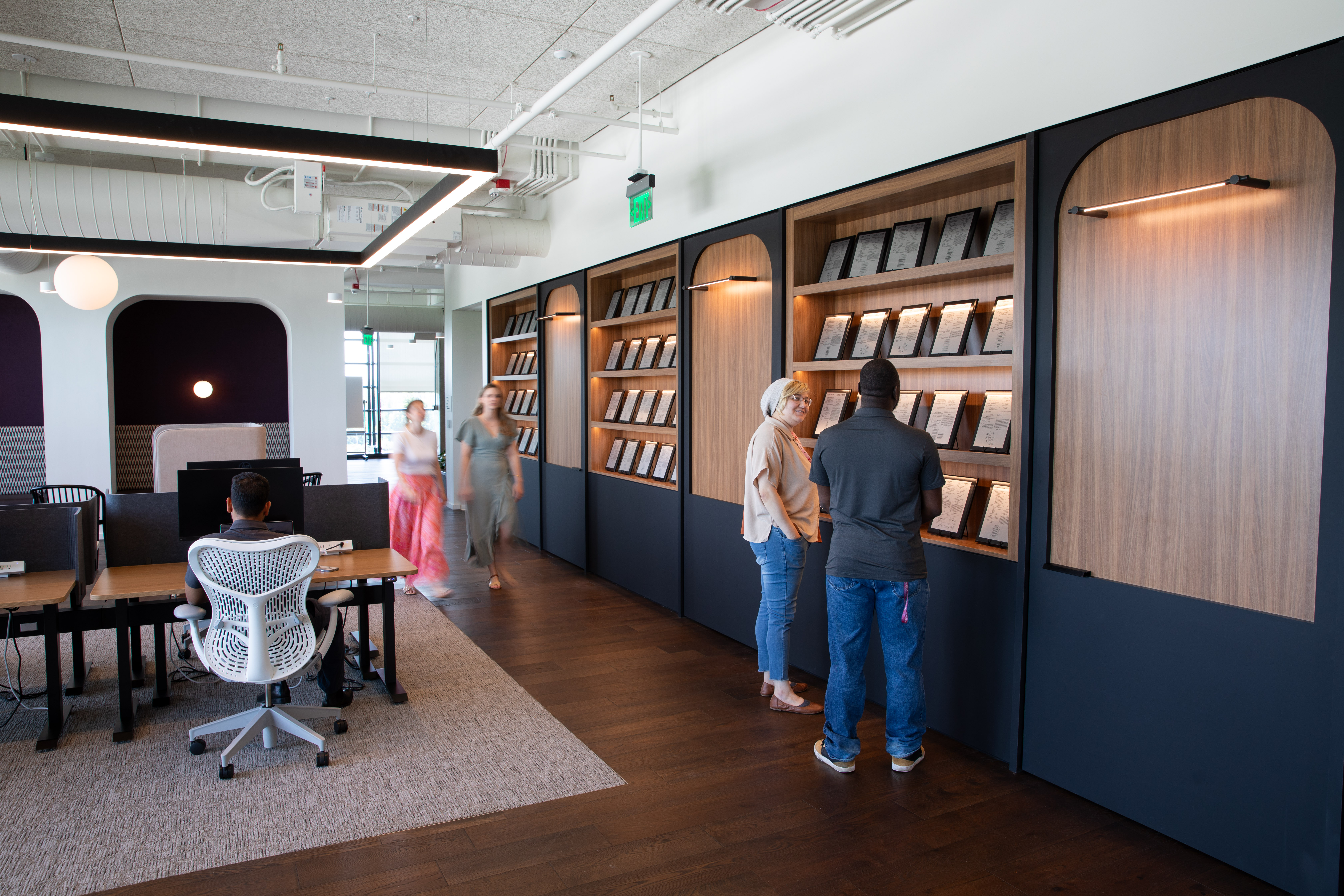 A look inside OneTrust's office and patent wall (photo cred: Jonathan Avrit) 