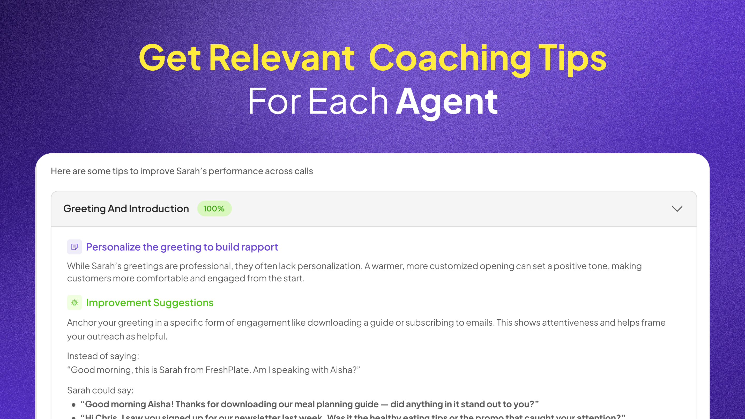 screenshot of the Insight7 platform in action