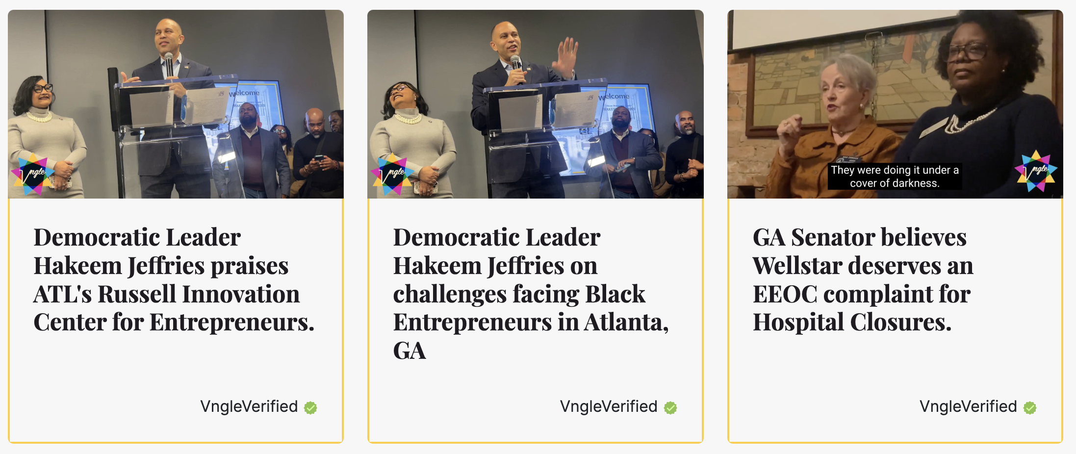 example of Vngle from website 