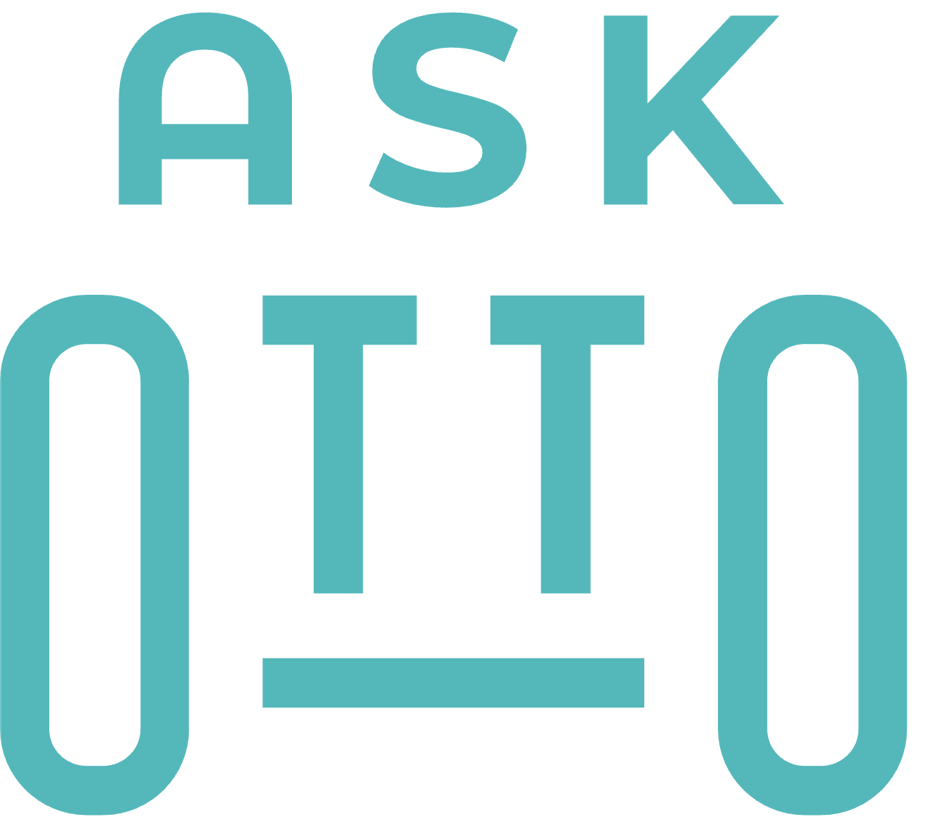 AskOtto's logo, in teal color