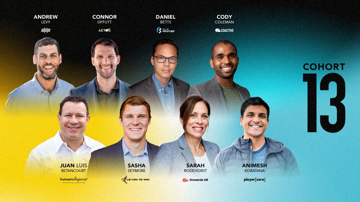 Meet Engage's 13th Cohort