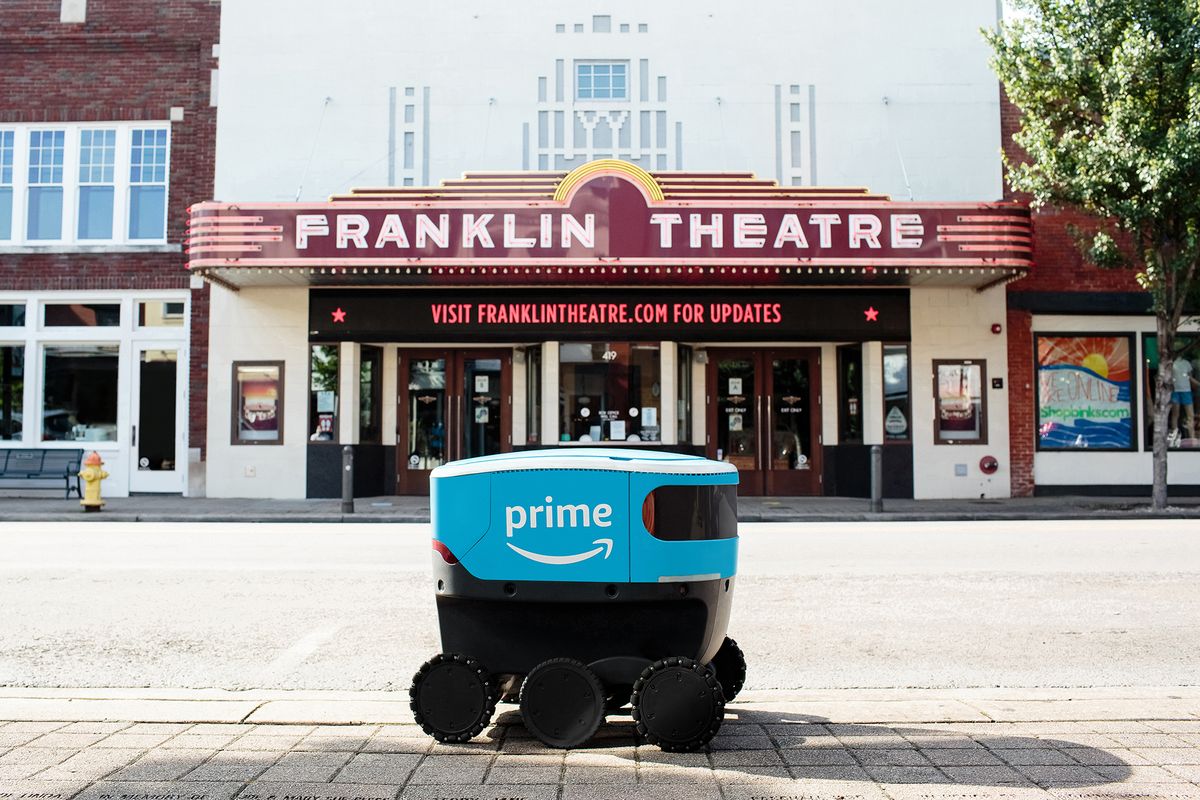 Amazon’s Scout Delivery Robot Rolls Out in Atlanta & Franklin, Tennessee