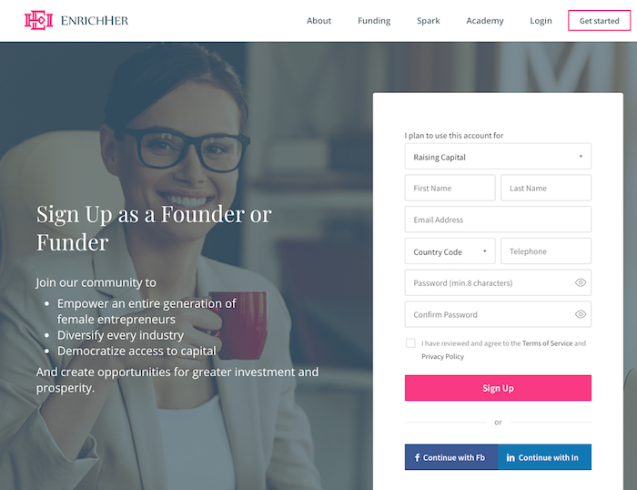 Female Founder-Focused Crowdfunding Platform EnrichHER to Pitch At SXSW