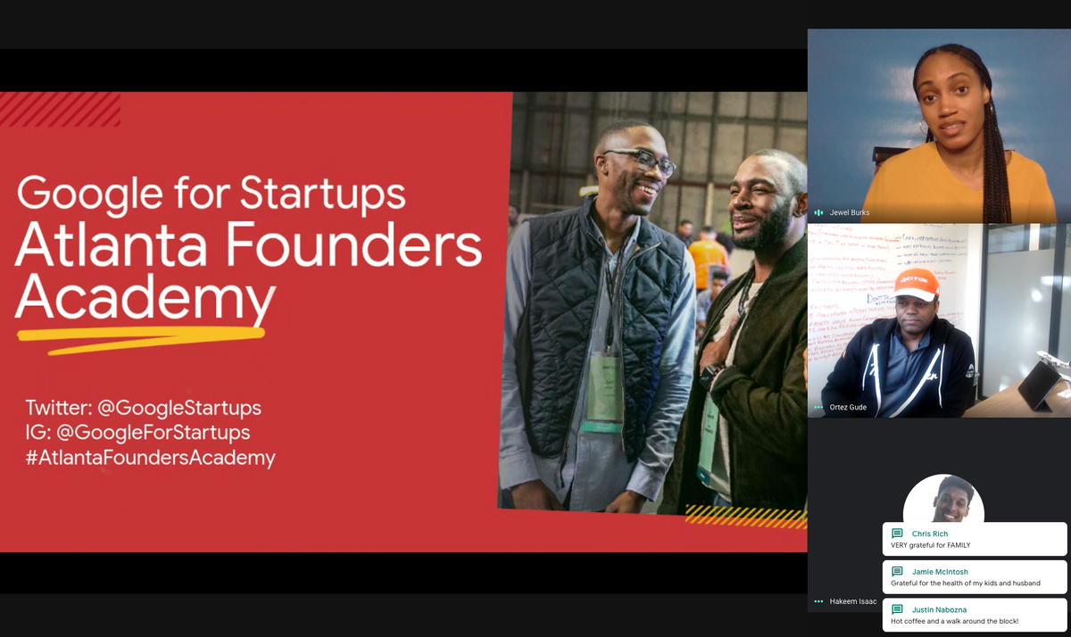 Changing Course: Google for Startups Pivots To Launch All-Online Atlanta Founders Academy During Pandemic