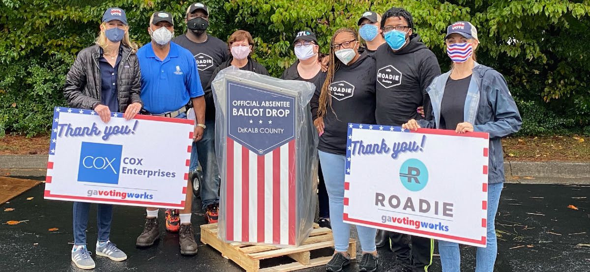 Roadie Hits The Road To Put Ballot Boxes Across Georgia