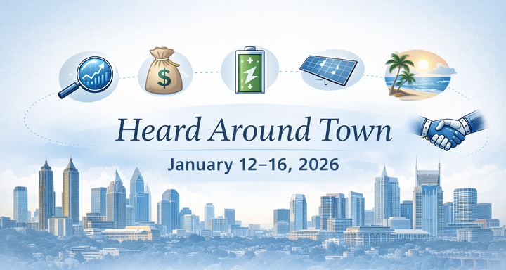 Heard Around Town: The Week of January 12-16, 2026