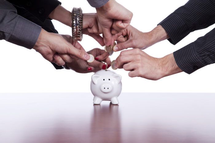 Group Feeding Piggy Bank