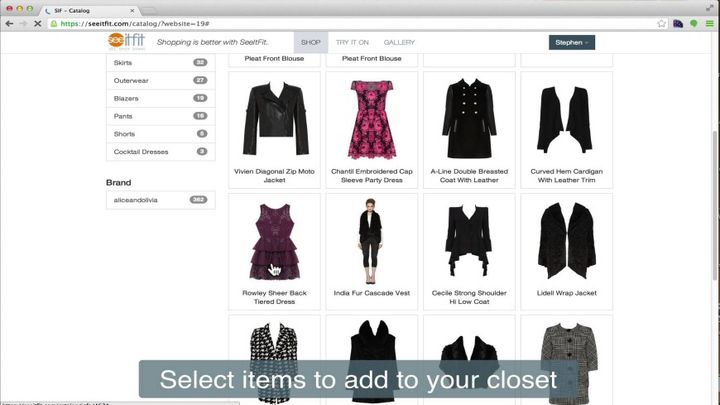 The Online Dressing Room
