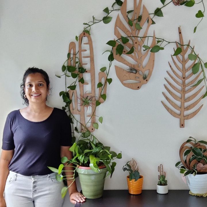 This PhD "Plant Mom" Designed A Better Trellis For Your Indoor Garden