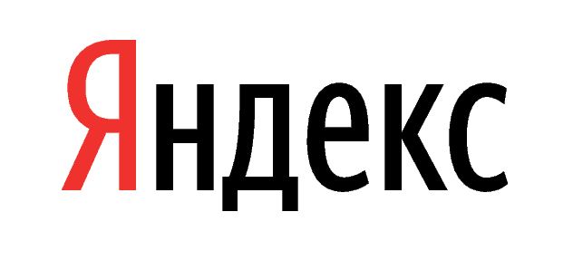 Logo da Yandex escrito com alfabeto cirílico, padrão da língua russa. Foto: Yandex.