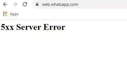 Domínios do Facebook, do WhatsApp e do Instagram retornavam o erro 5xxx após uma requisição. Foto: The Hack.