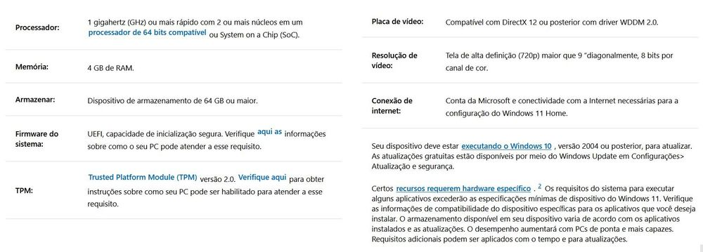 Microsoft recomenda um processador de dois núcleos e com pelo menos 1GHz de processamento, além de 4 GB de memória RAM. A maioria dos processadores fabricados nos últimos anos ultrapassa esses requisitos. No entanto, talvez seja necessário comprar mais RAM em casos de computadores mais antigos, que tenham menos que 4 GB de RAM. Foto: The Hack.