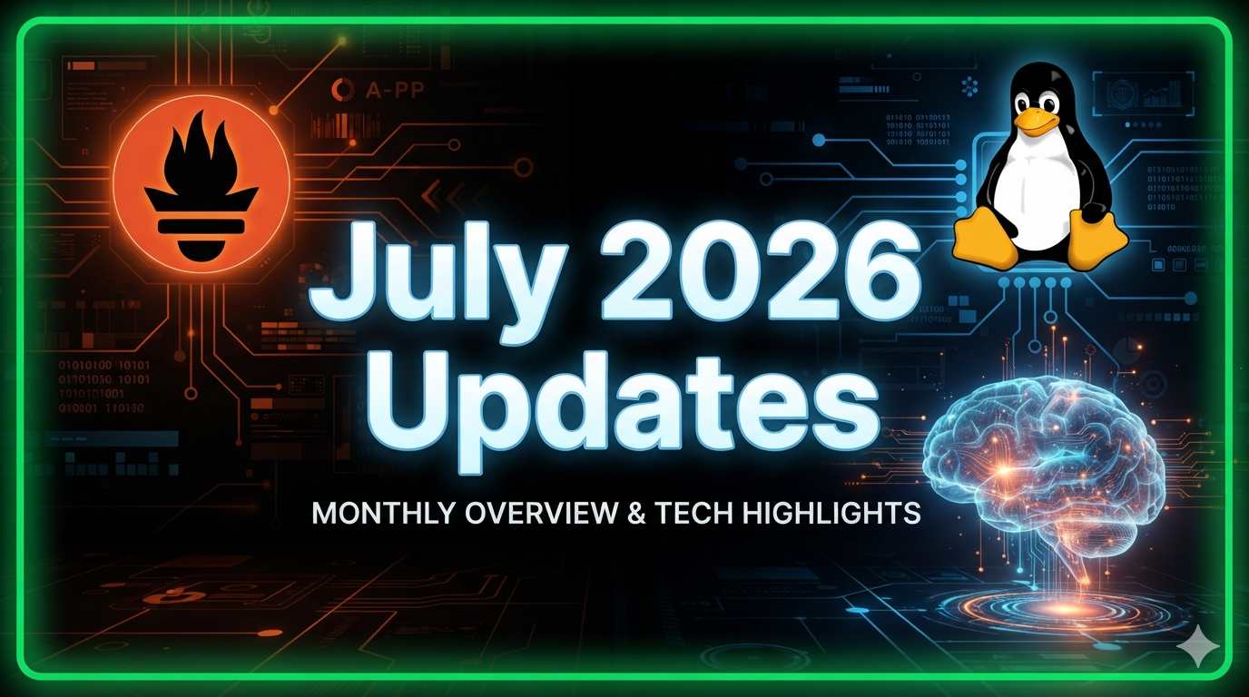 July, 2026 Updates
