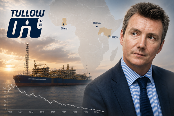 A Fortune Too Heavy to Carry: The Rise and Fall of Tullow Oil