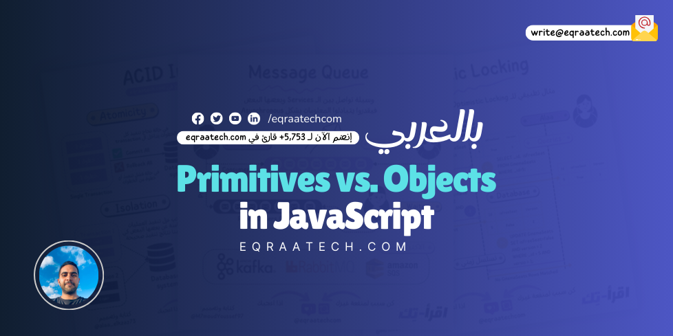 Primitives vs objects in JavaScript