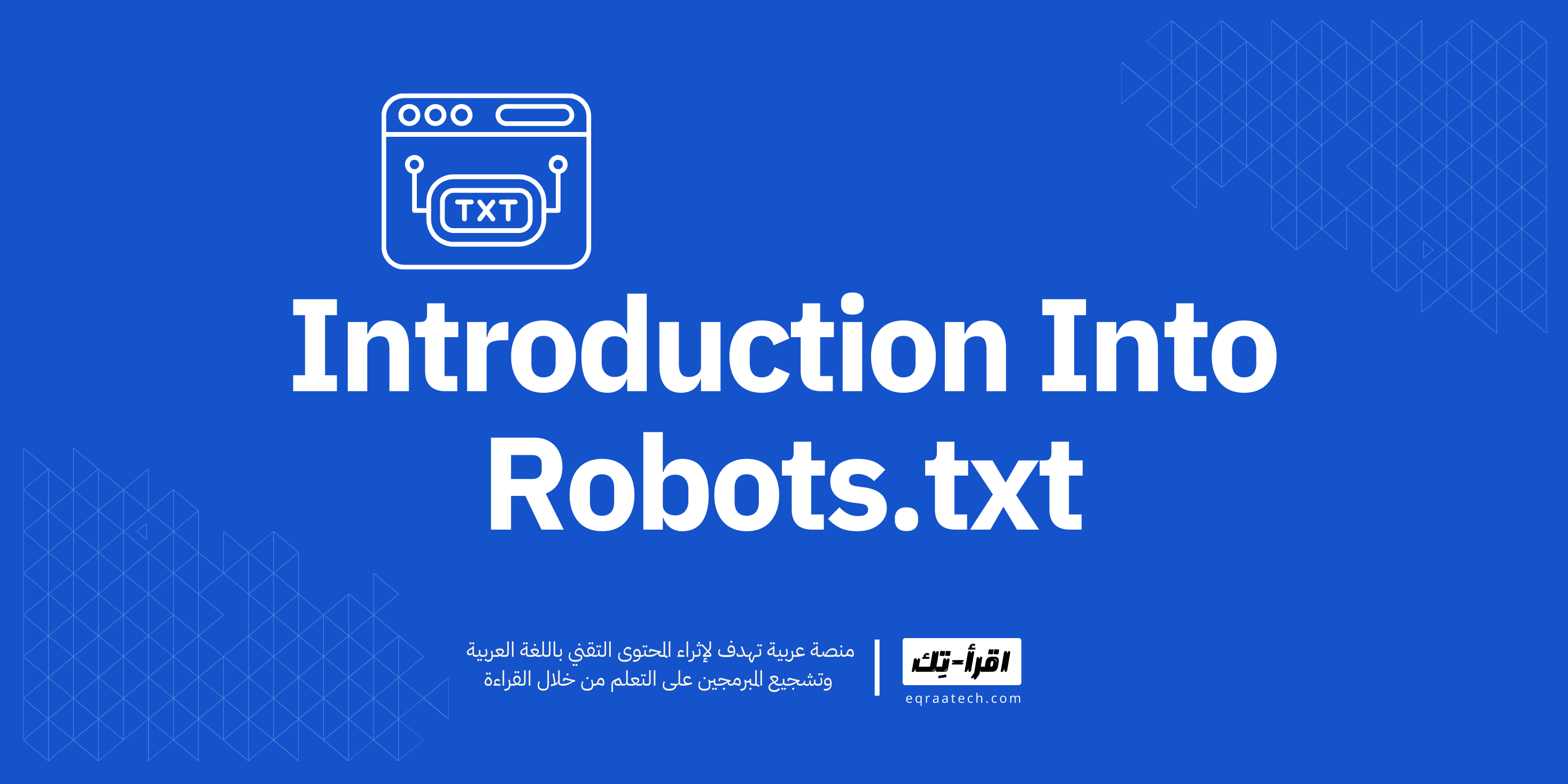 Introduction Into Robots.txt