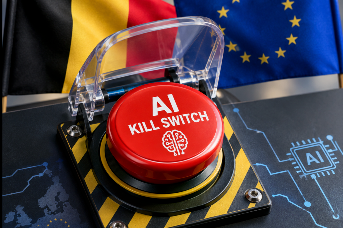 Sécurité IA : un "kill switch" pour sécuriser les infrastructures critiques en Belgique ?
