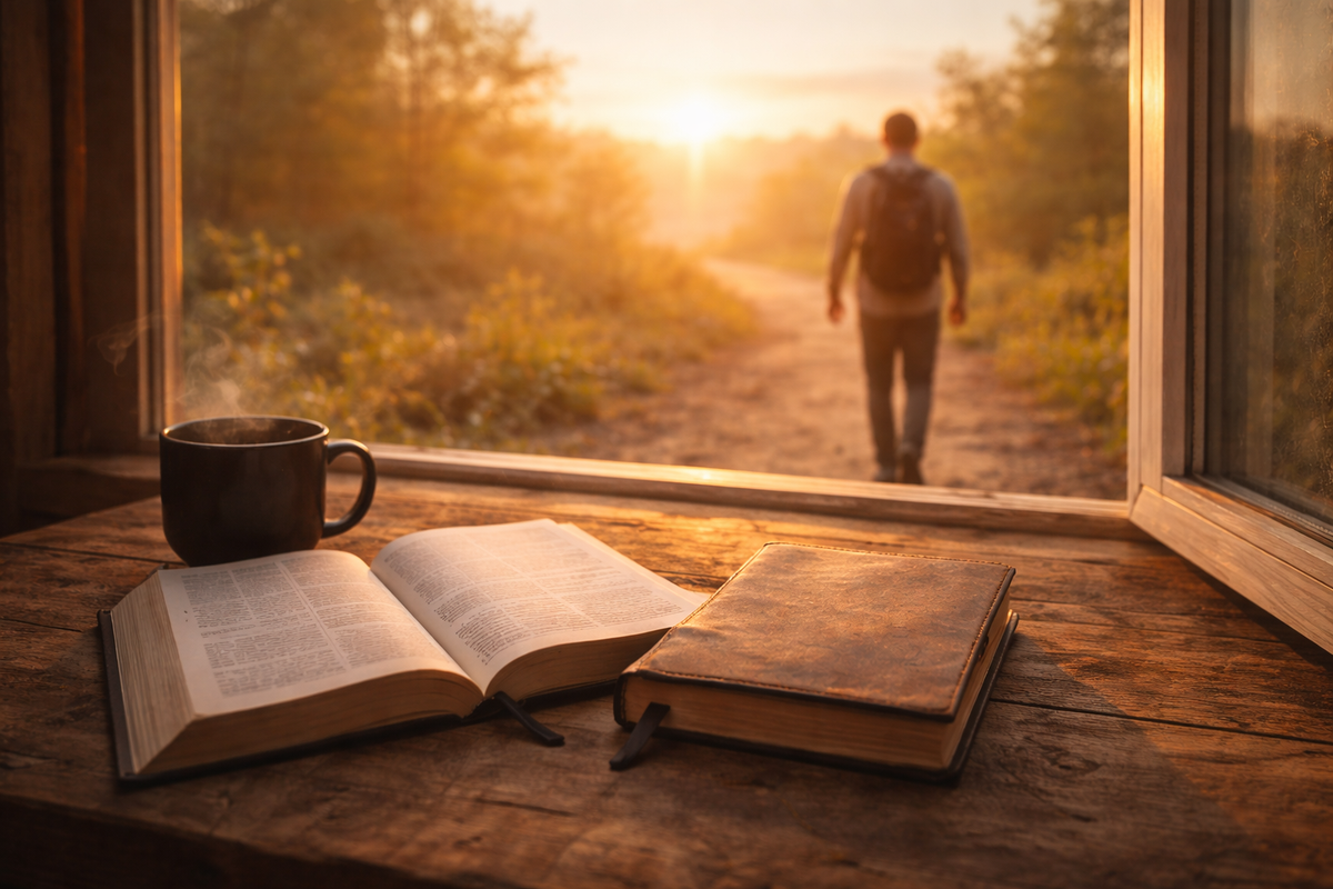 God brought me out. Now I am walking it out - faith first, real life
