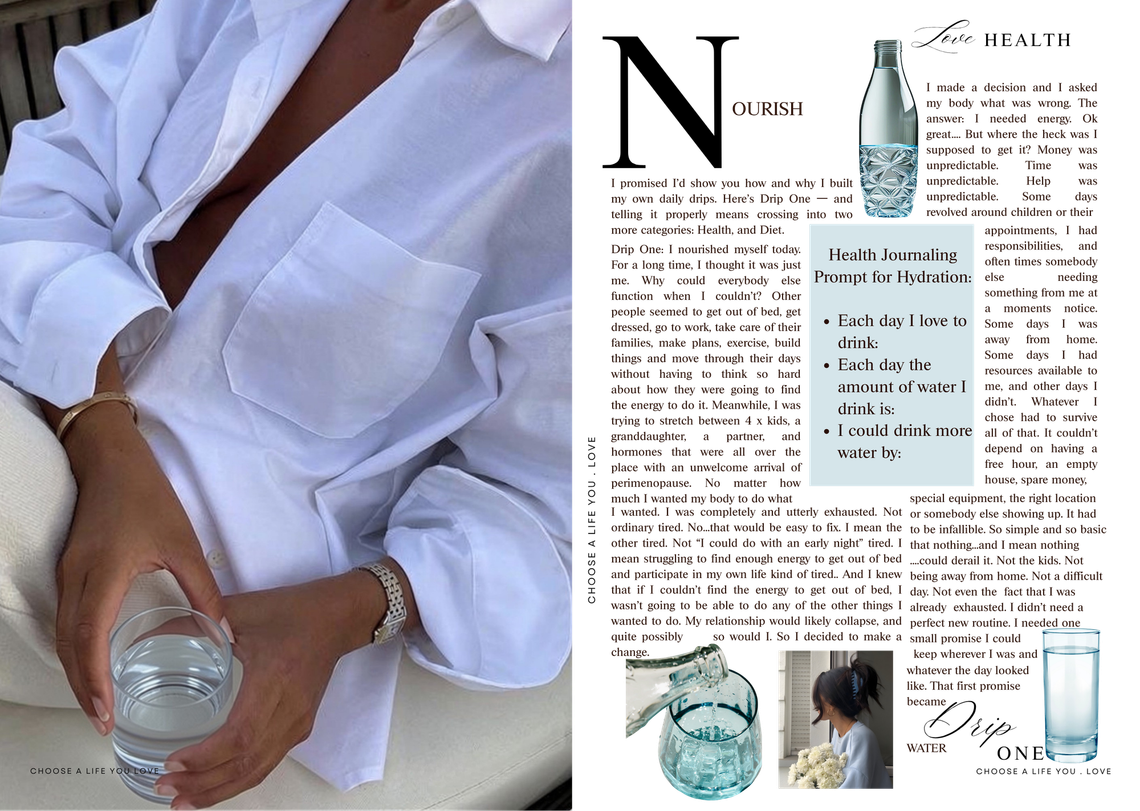Part of Drip 1: Nourish With Water