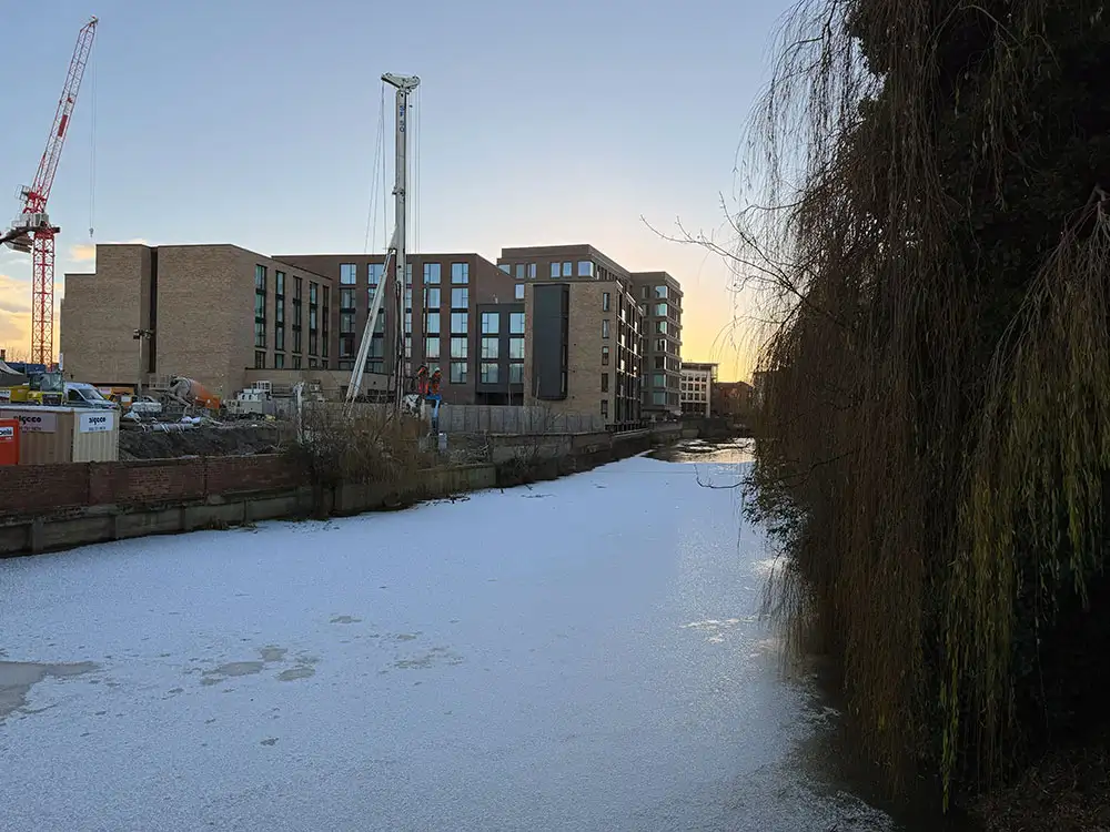 Warning as young people spotted playing on frozen ponds in York