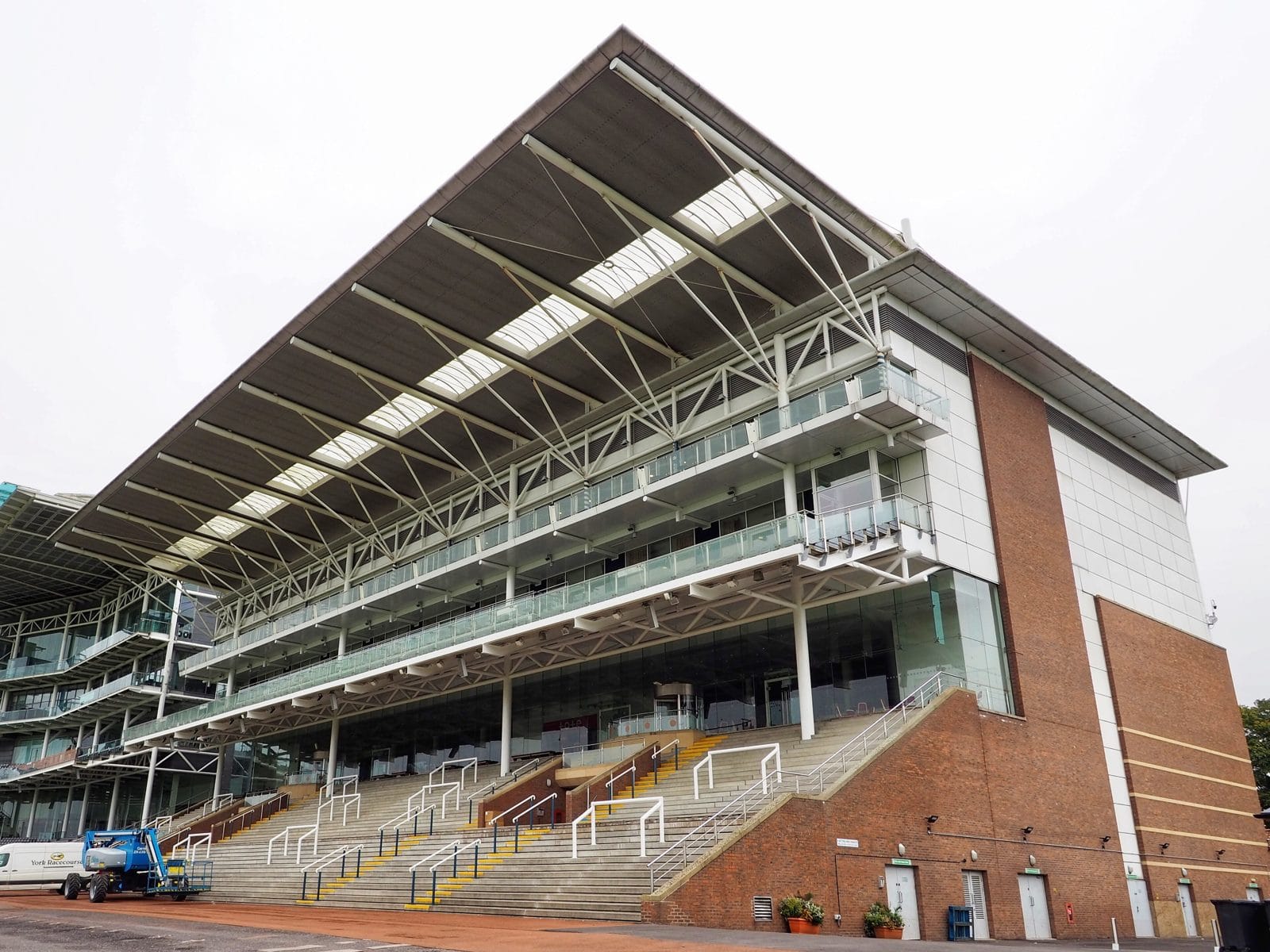 The Knavesmire Stand at York Racecourse, home of the record fair on 1 November