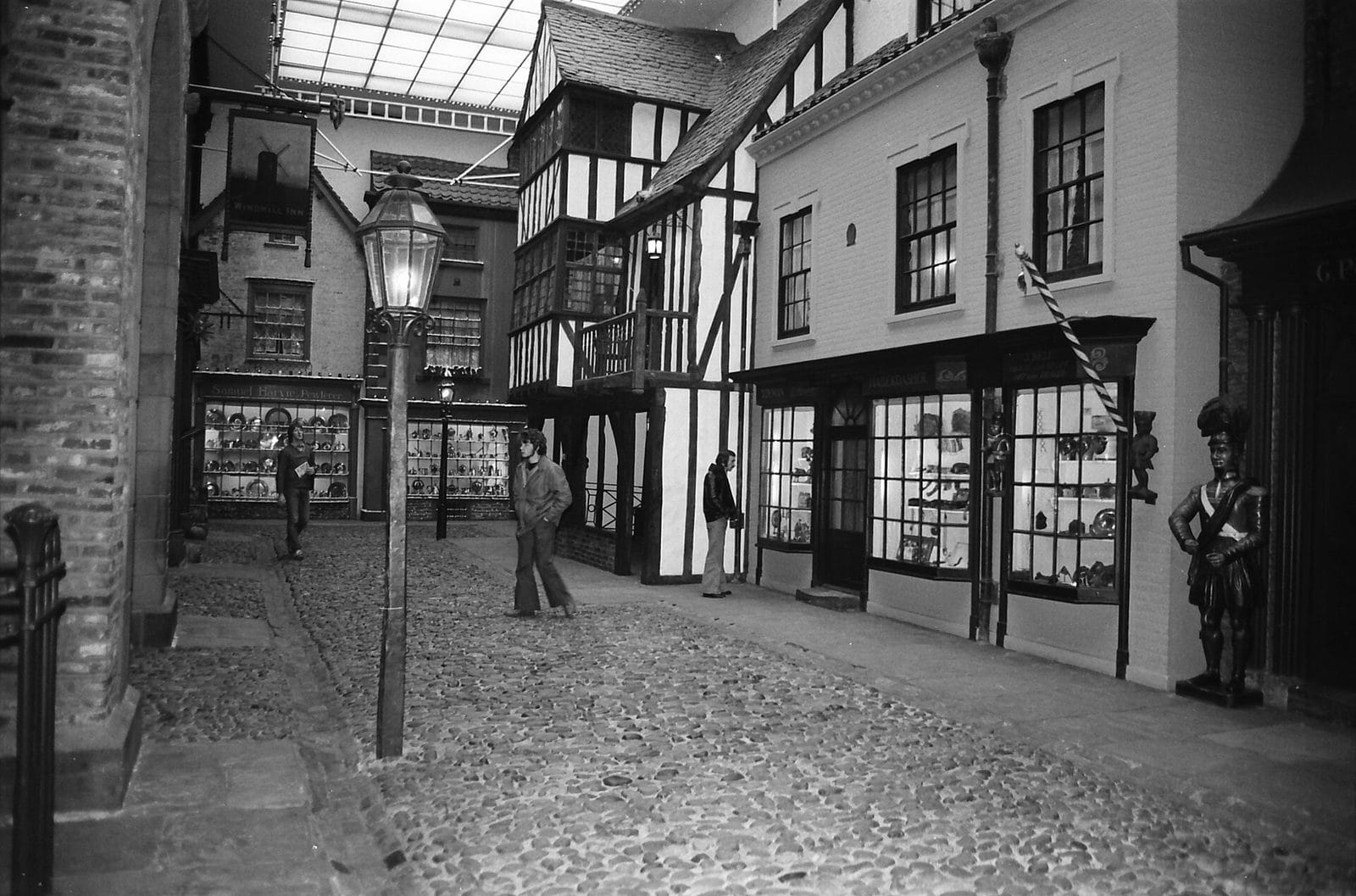 Kirkgate, the Victorian street at York Castle Museum
